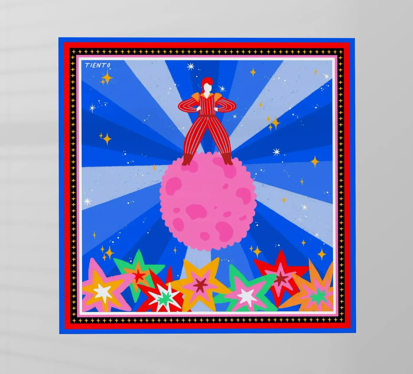 Starman pellicola backlit da tiento