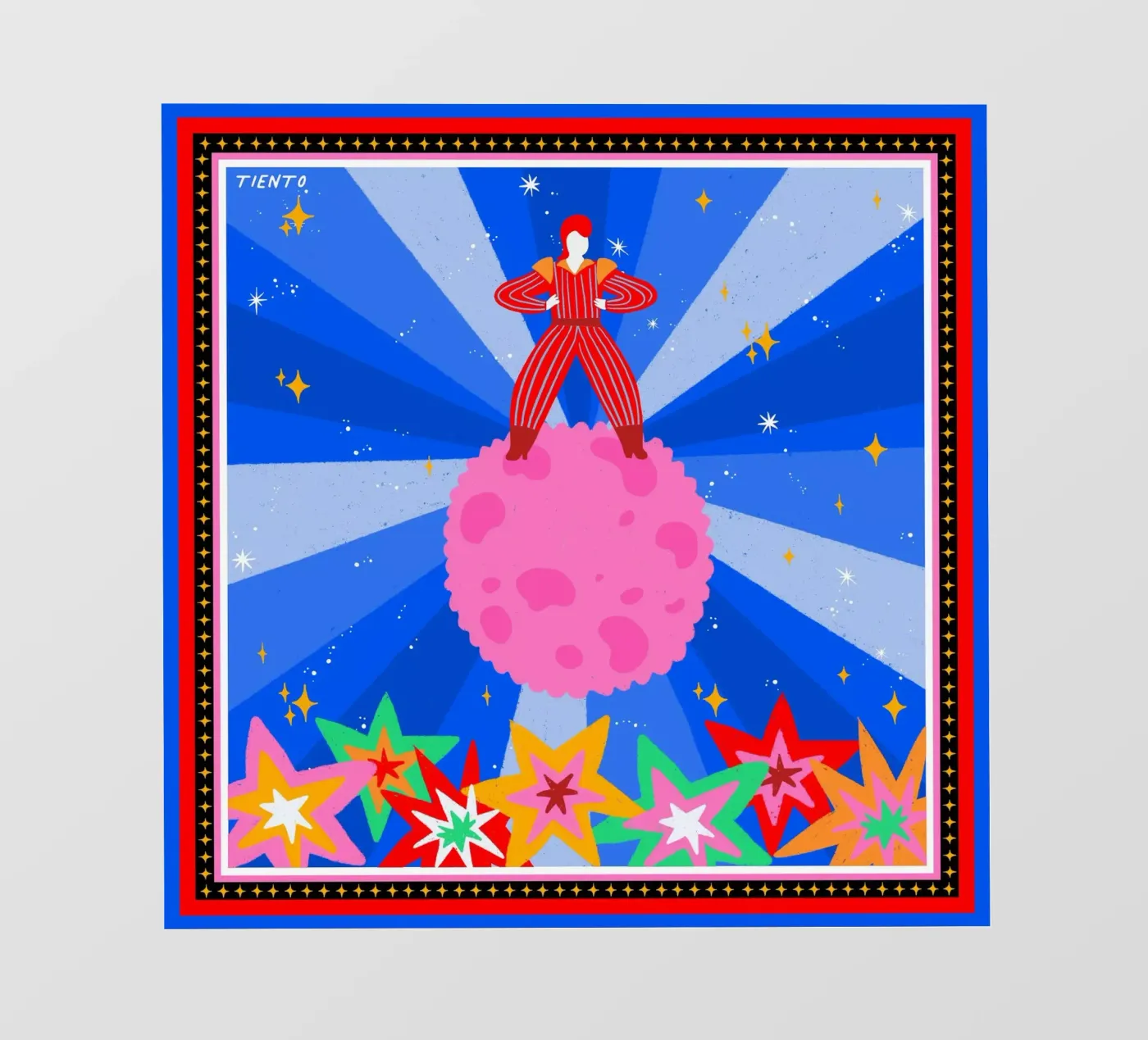 Starman pellicola backlit da tiento