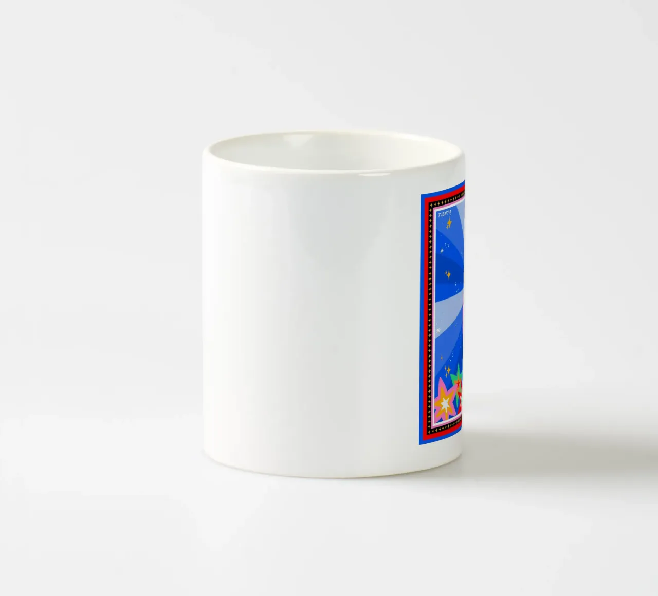 Starman tazza in ceramica da tiento