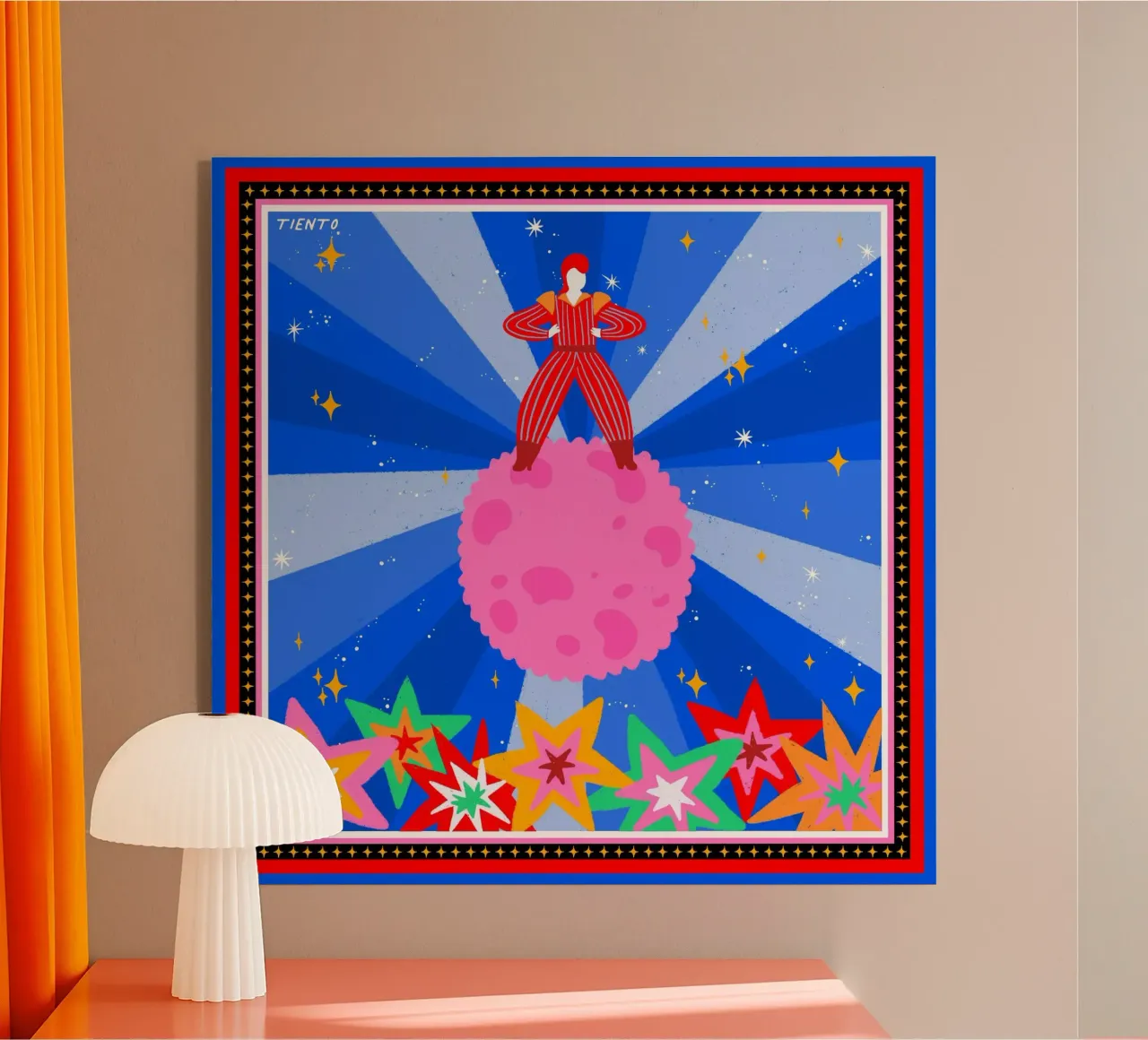 Starman Acryl-Glas von tiento