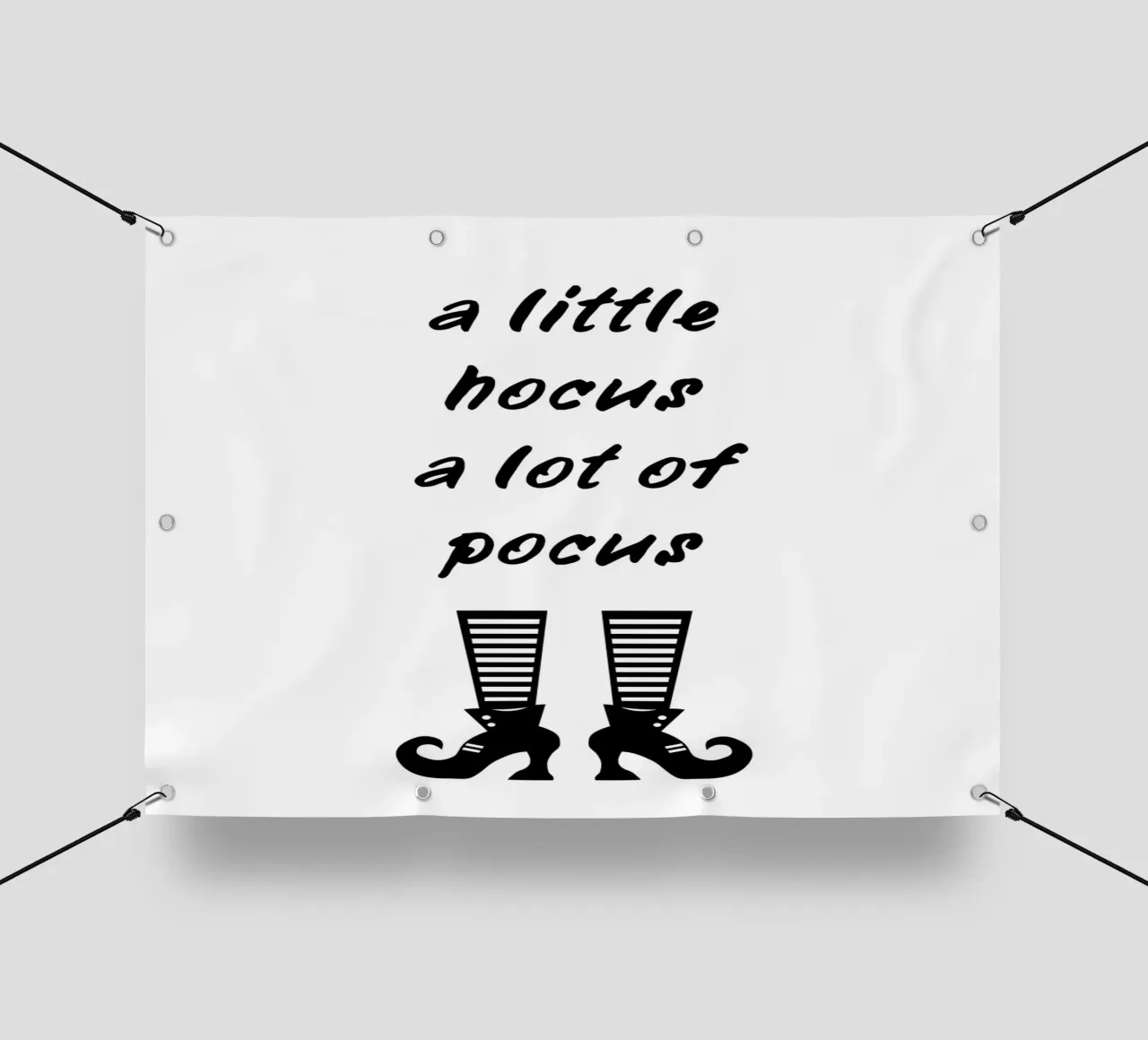 A little hocus a lot of pocus telo in pvc da HolidaysCandyWalls