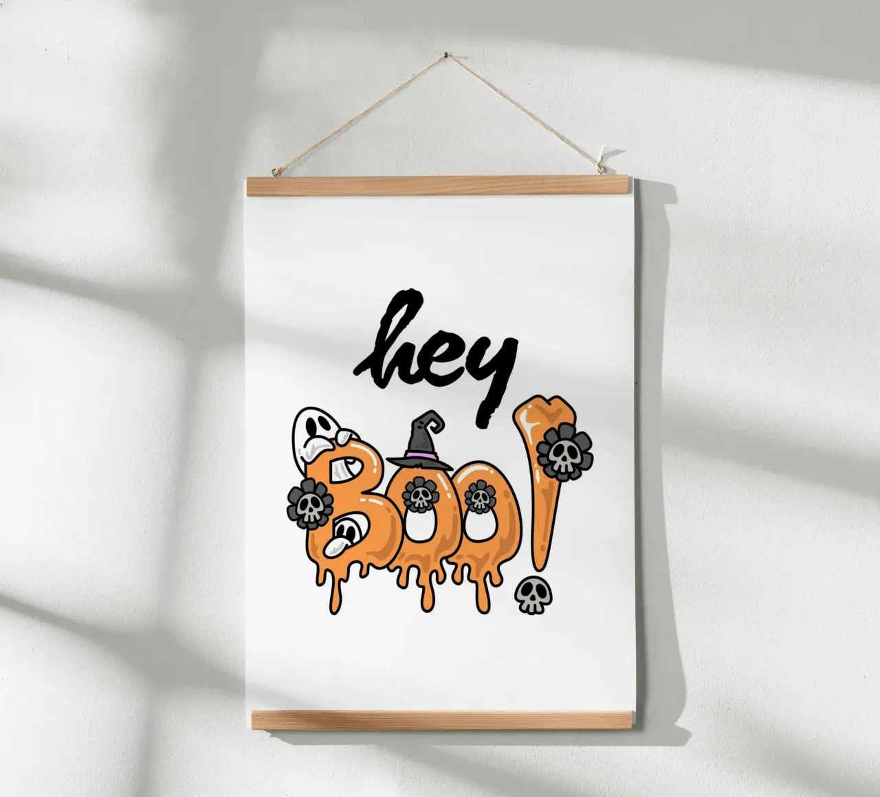 Hey boo carta hahnemühle da HolidaysCandyWalls