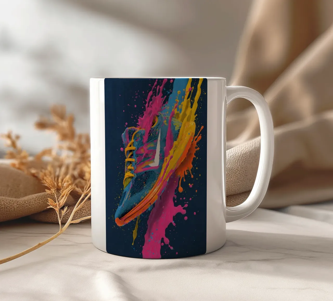 Scarpa da corsa Graffiti 4 tazza in ceramica da Wumples