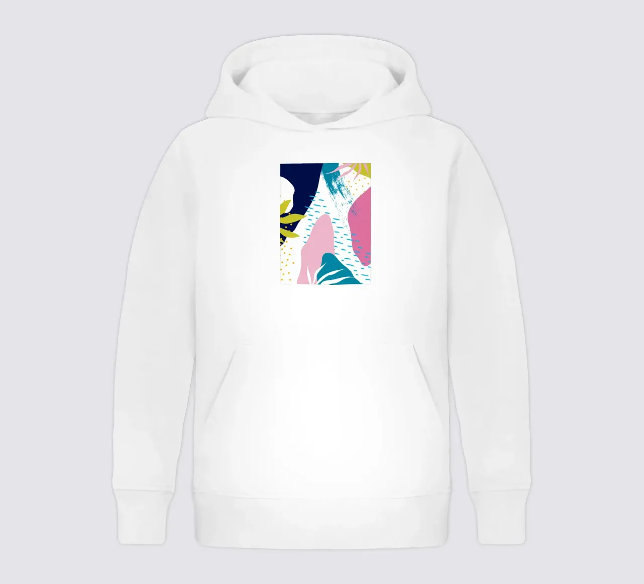 Astratto felpa bambino con cappuccio da Locquinn Fuller