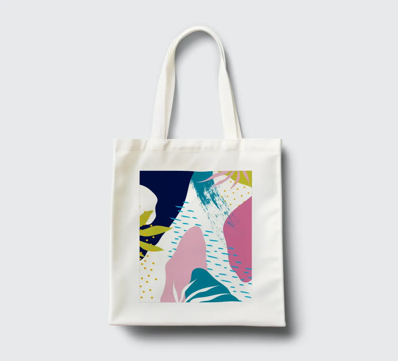 Astratto borsa in juta da Locquinn Fuller