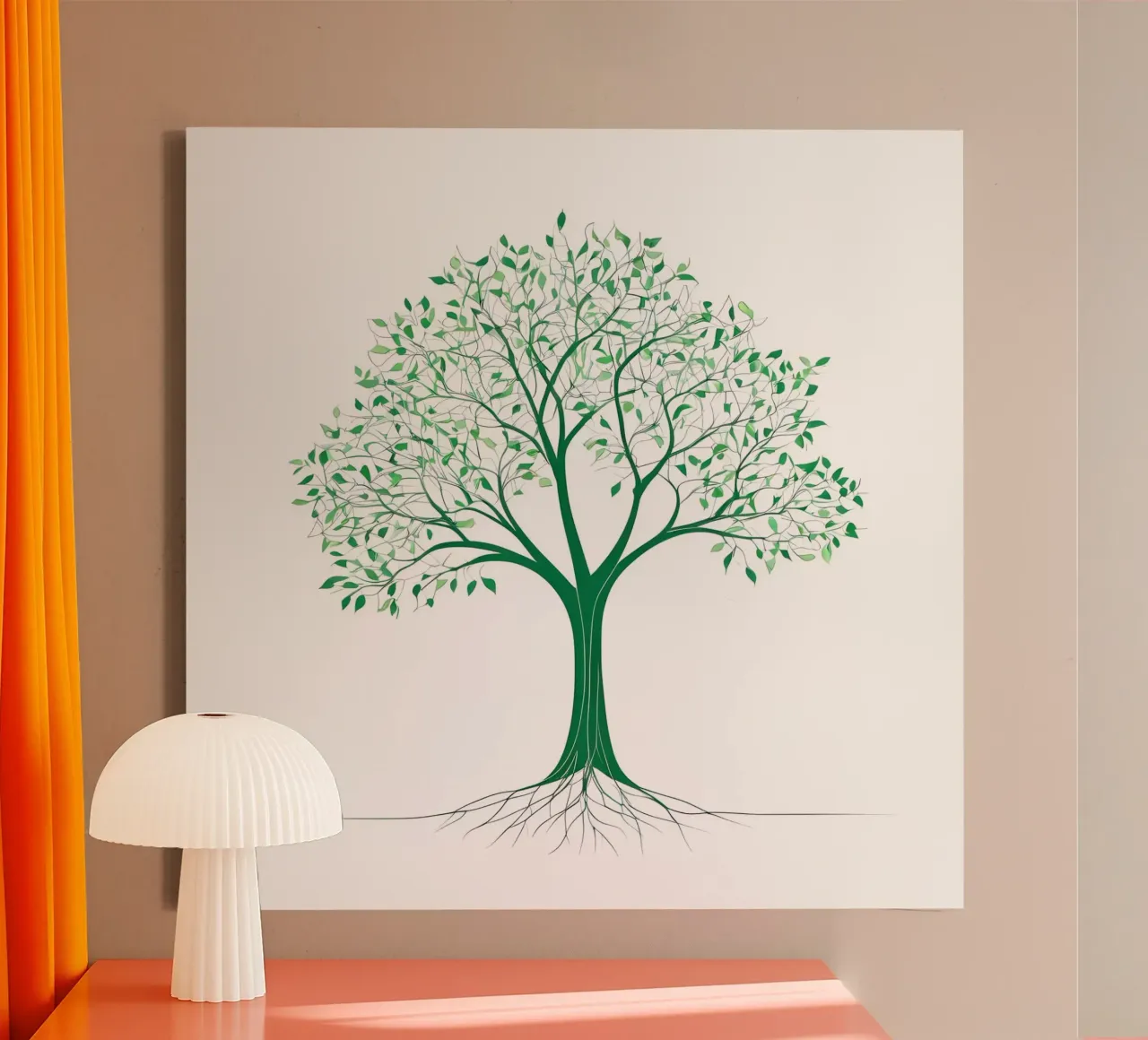 Verdant Vitality canvas by Artistic-shop