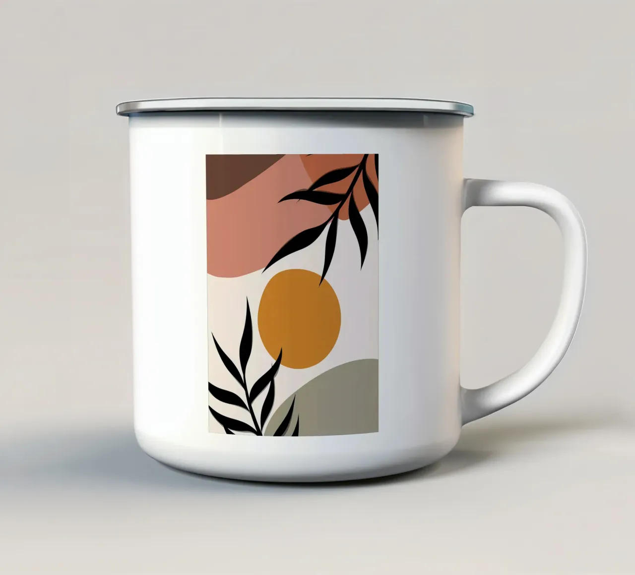 bihi arte tazza in smalto da Locquinn Fuller