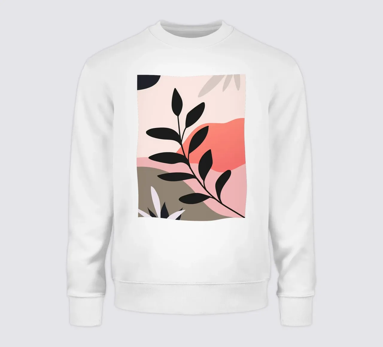 Arte floreale minimalista bohémien felpa da Locquinn Fuller