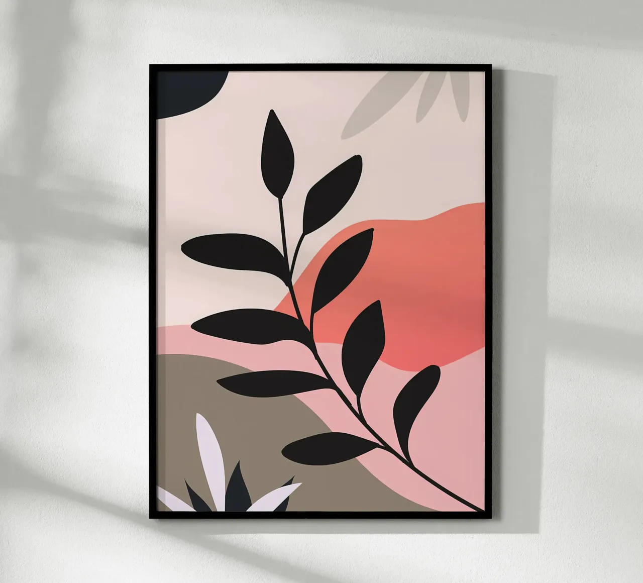 Boho Minimal Floral Kunst Hahnemühle von Locquinn Fuller