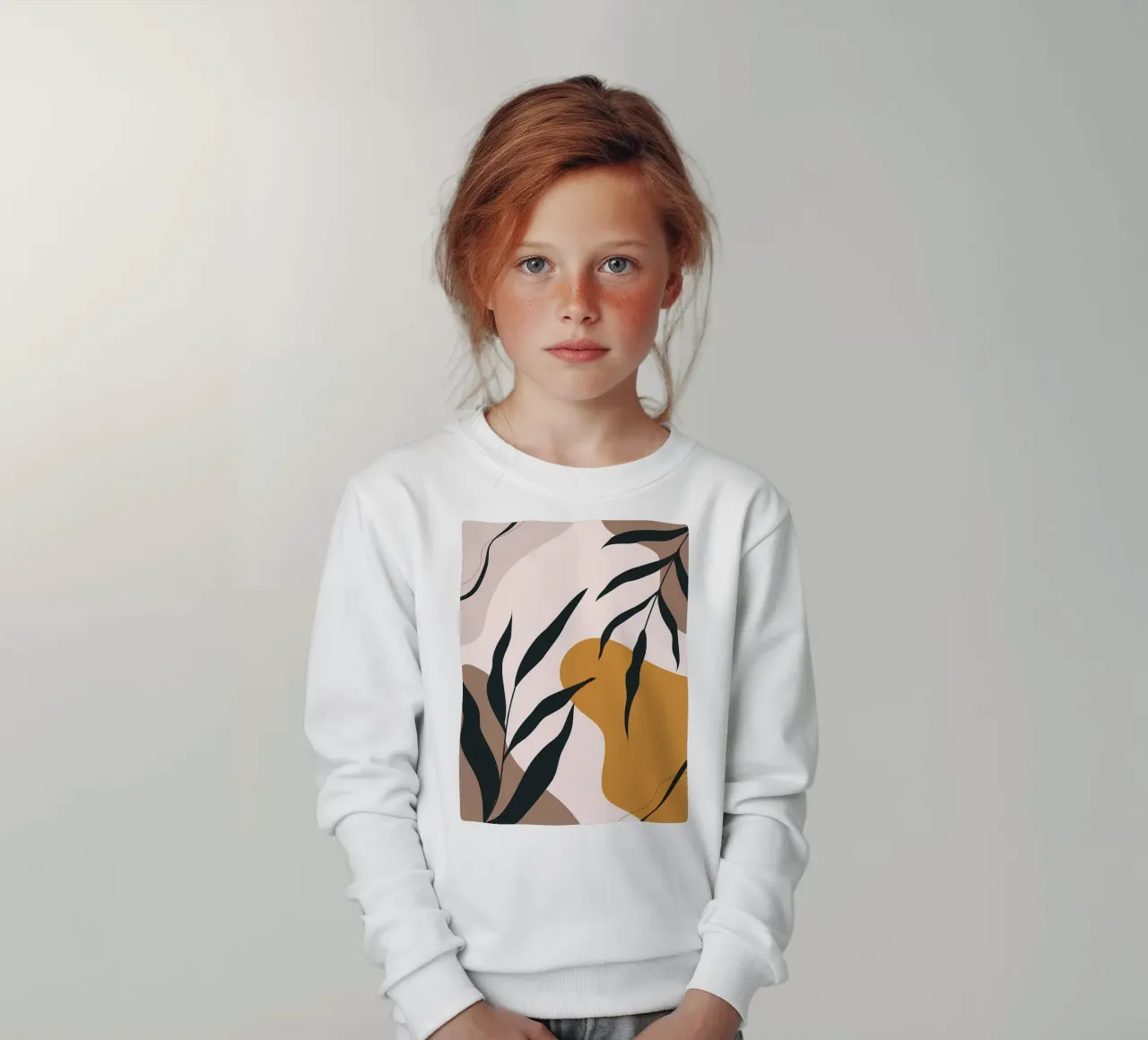 Disegni minimalisti Boho felpa bambino da Locquinn Fuller