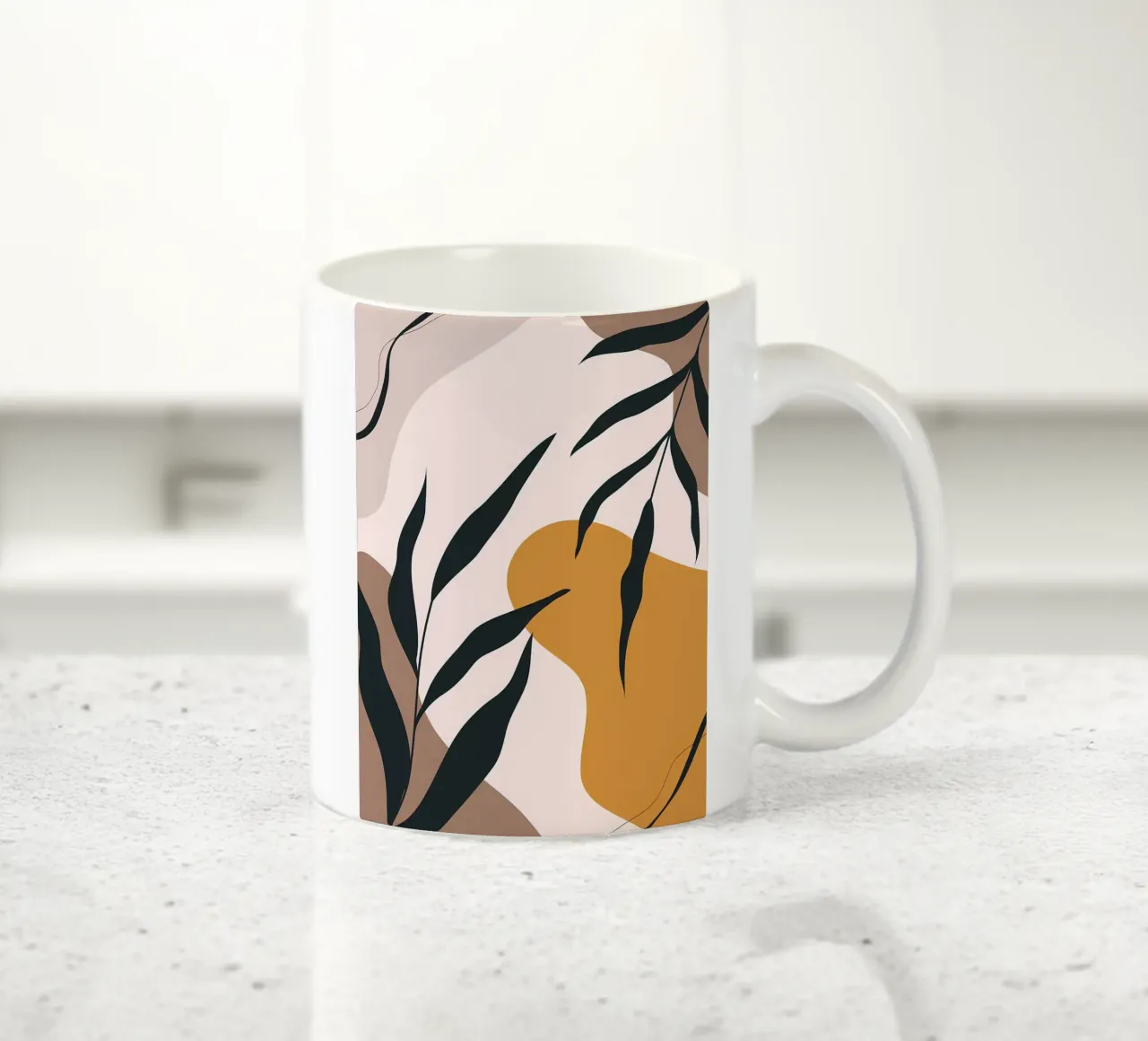 Disegni minimalisti Boho tazza in ceramica da Locquinn Fuller