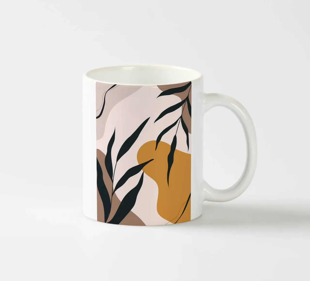 Disegni minimalisti Boho tazza in ceramica da Locquinn Fuller
