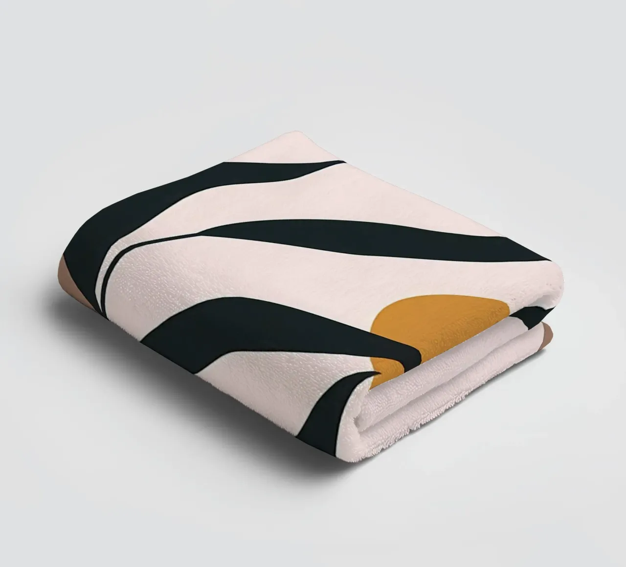 Boho Minimalist designs towel by Locquinn Fuller