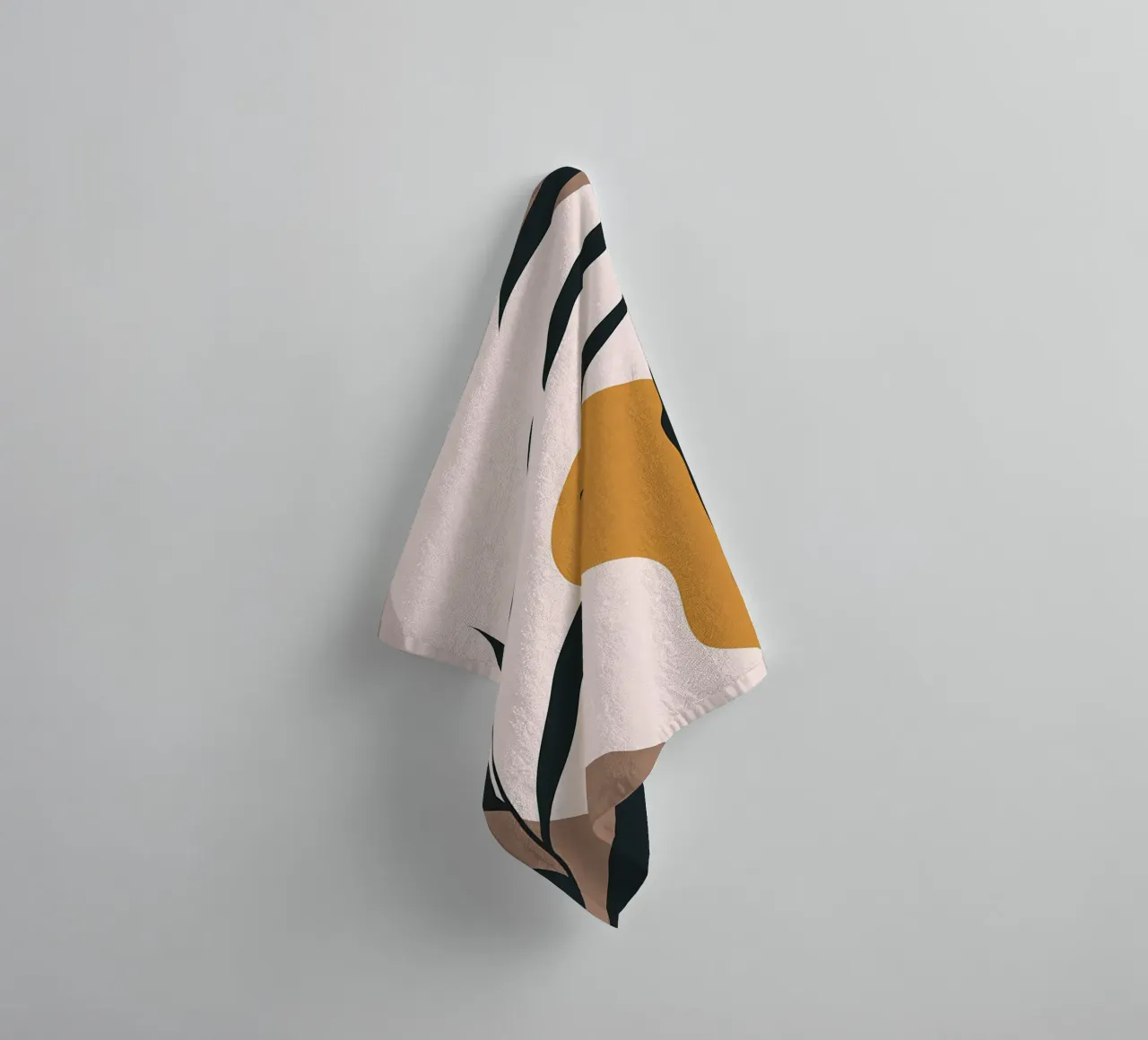 Boho Minimalist designs towel by Locquinn Fuller
