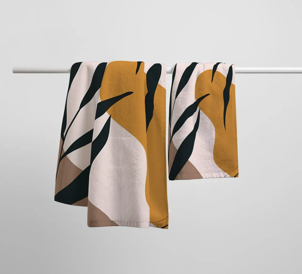 Boho Minimalist designs towel by Locquinn Fuller