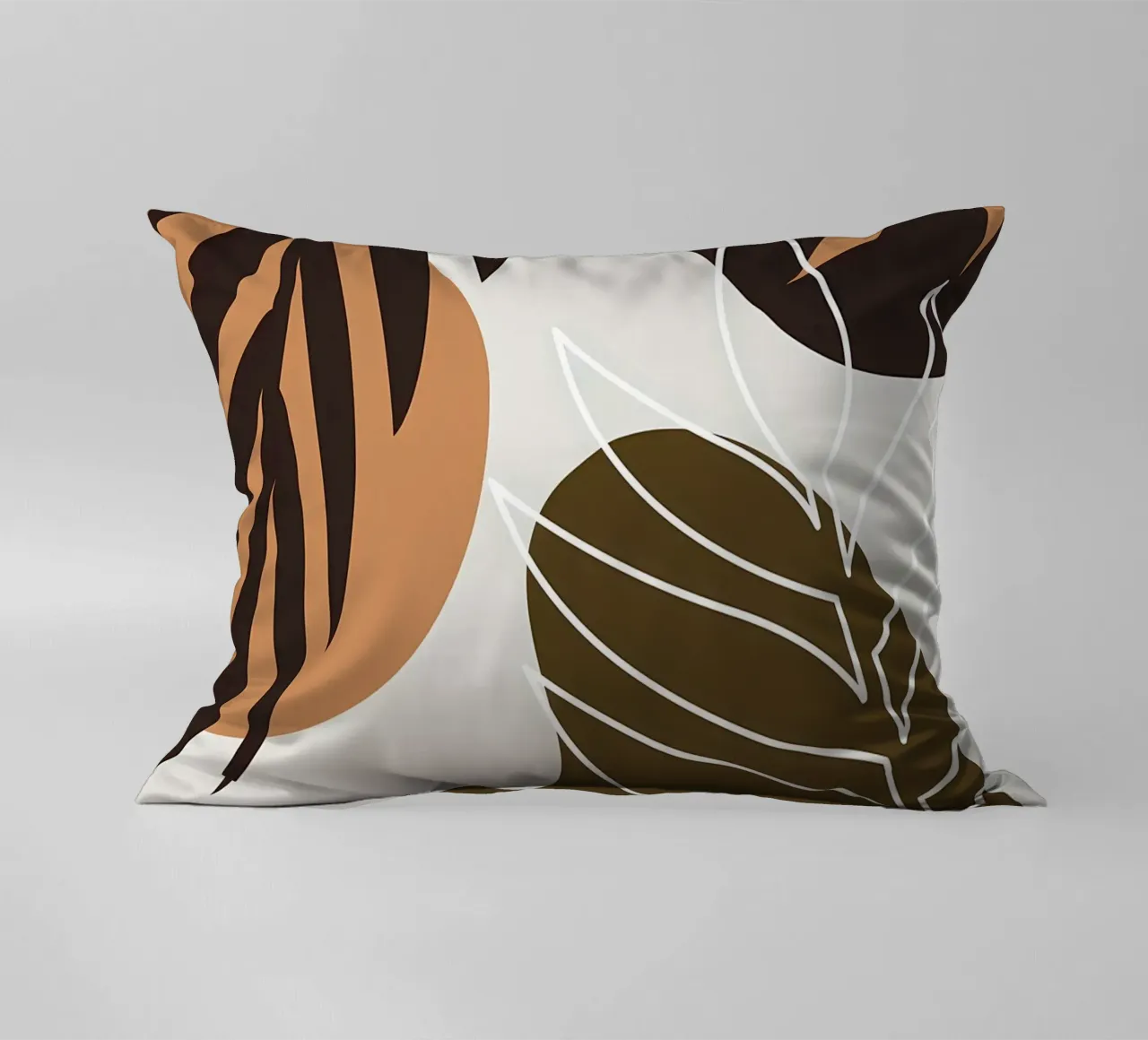 Foglia tropicale botanica cuscino da Locquinn Fuller