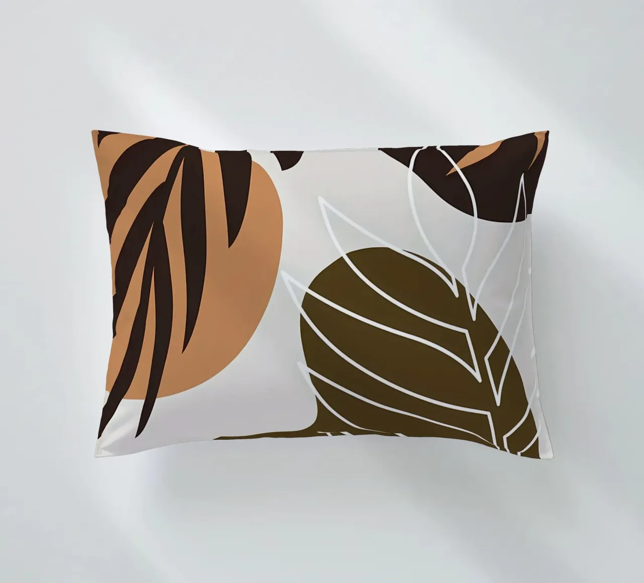 Foglia tropicale botanica cuscino da Locquinn Fuller