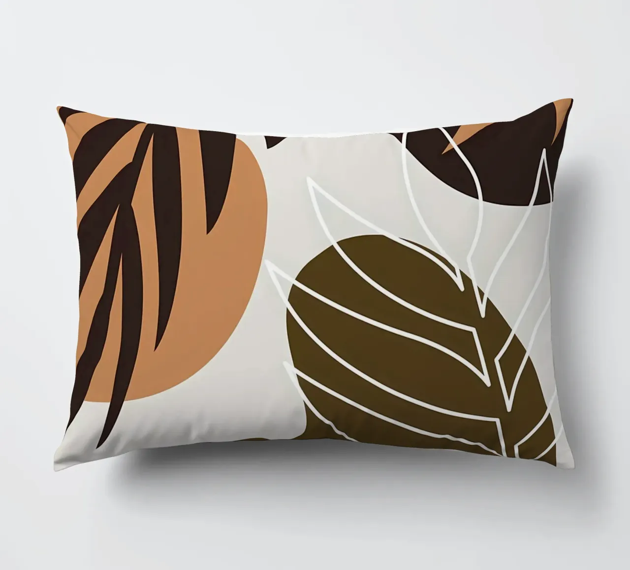 Foglia tropicale botanica cuscino da Locquinn Fuller