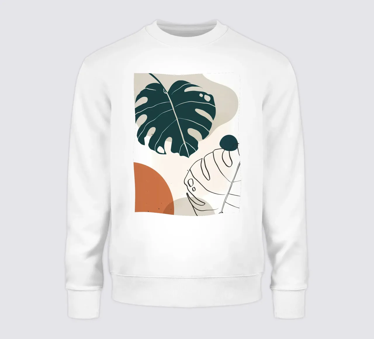 Botanica tropicale minimal felpa da Locquinn Fuller