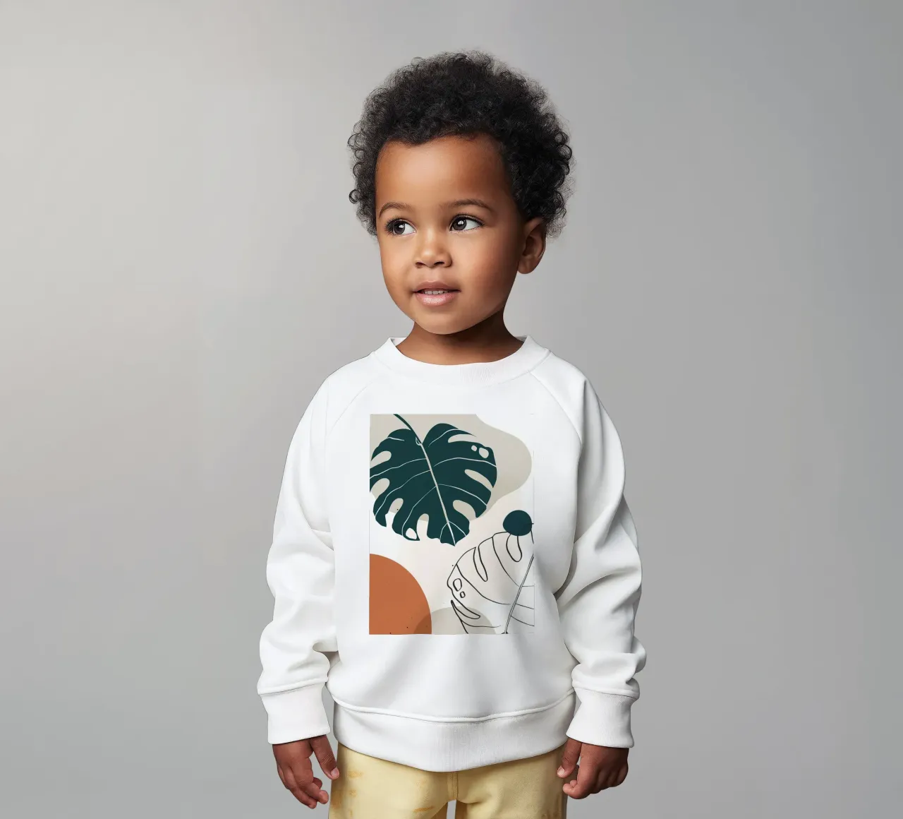 Botanica tropicale minimal felpa neonato da Locquinn Fuller
