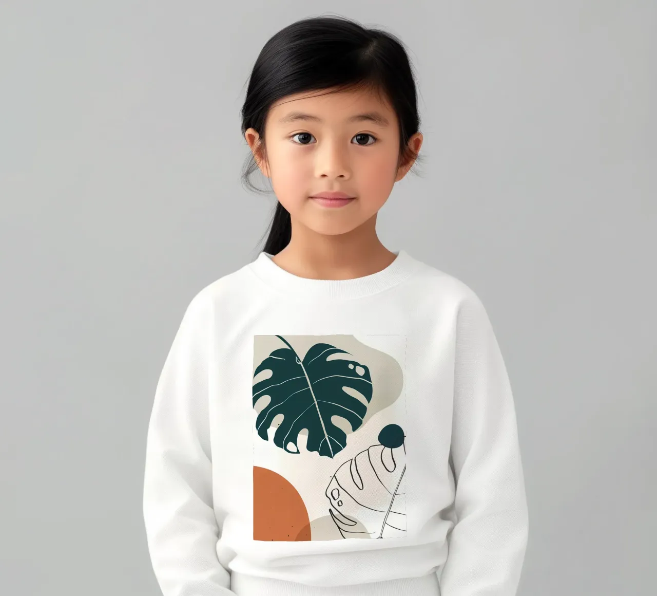 Botanica tropicale minimal felpa bambino da Locquinn Fuller
