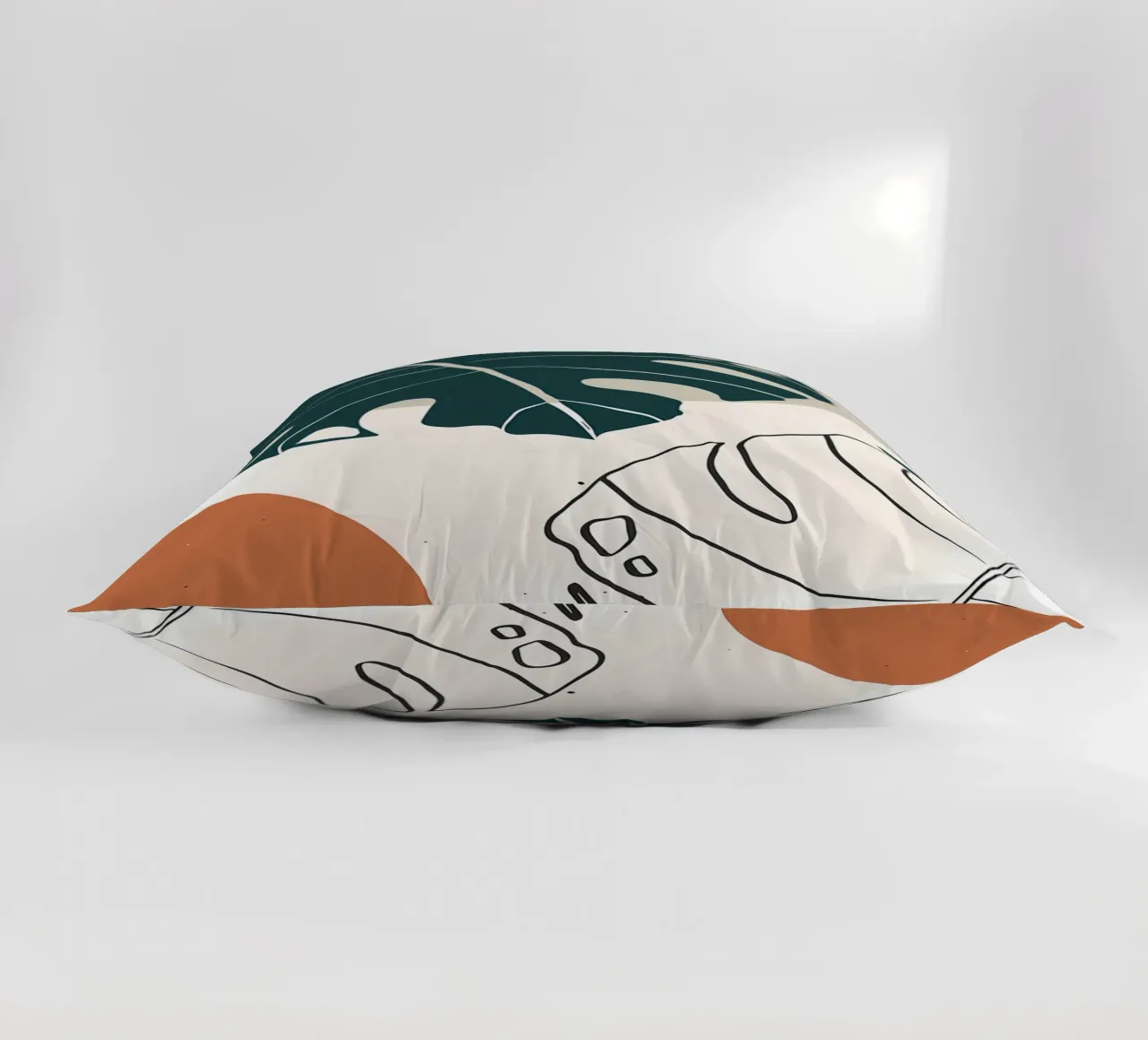 Botanica tropicale minimal cuscino da Locquinn Fuller