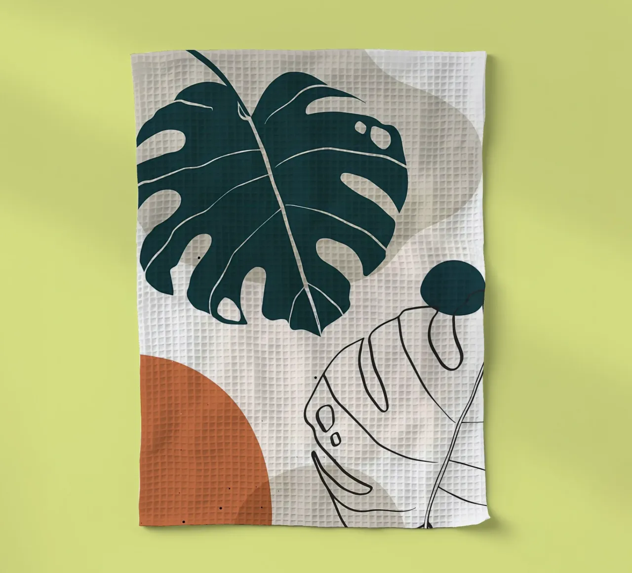 Botanica tropicale minimal canovaccio da cucina da Locquinn Fuller