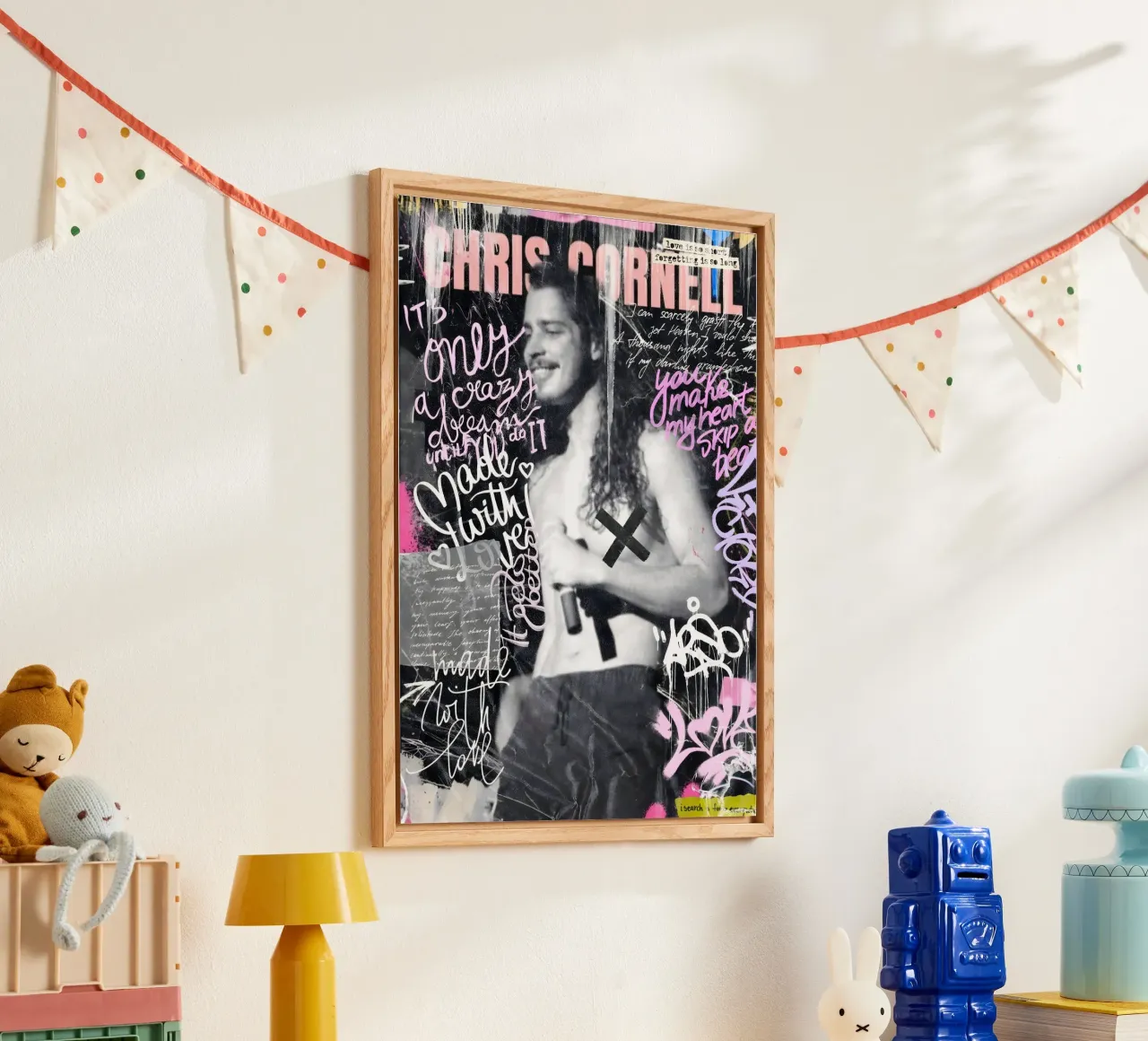 Chris Cornell metacrilato de Digital Street art