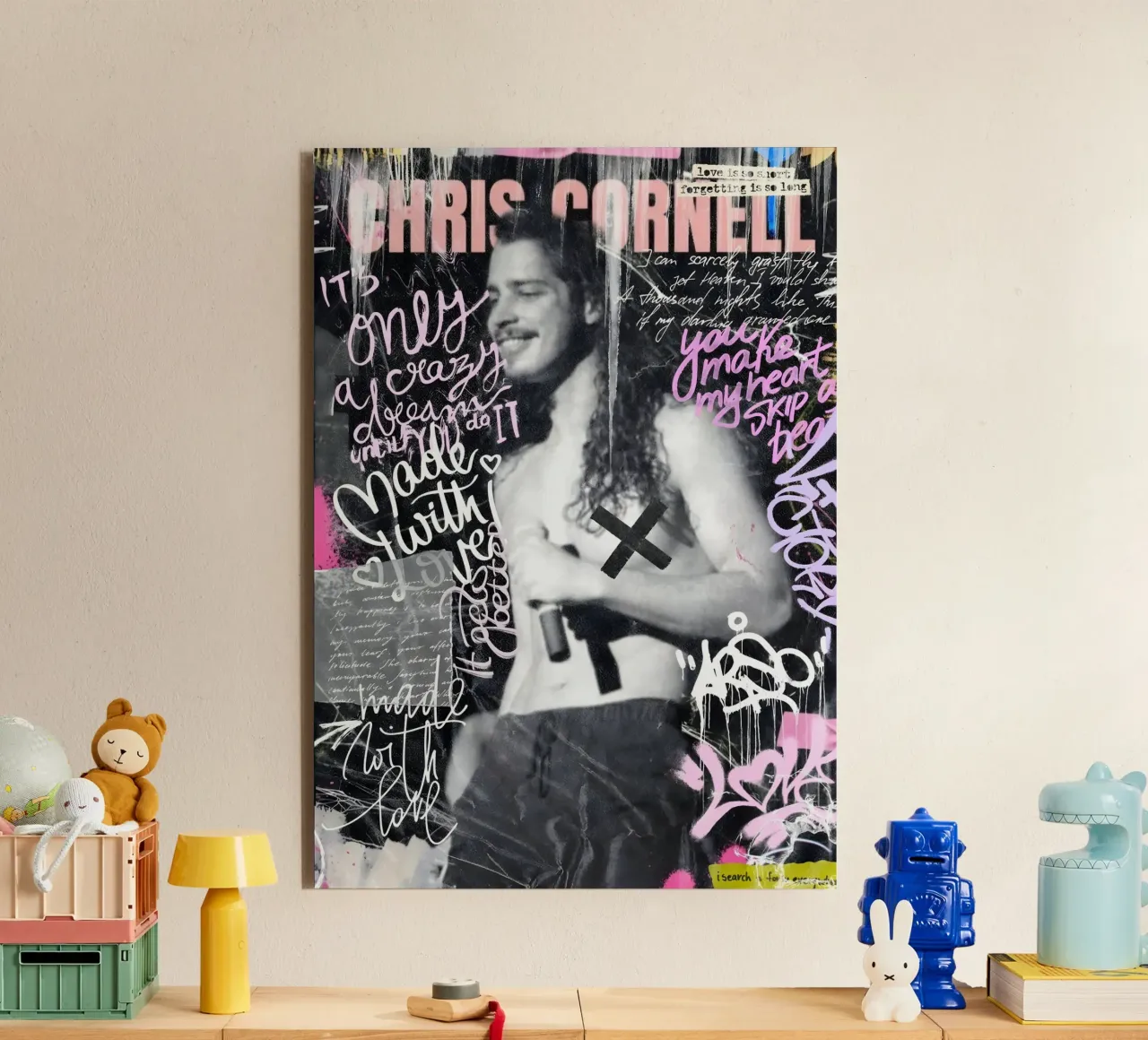 Chris Cornell pannello forex da Digital Street art