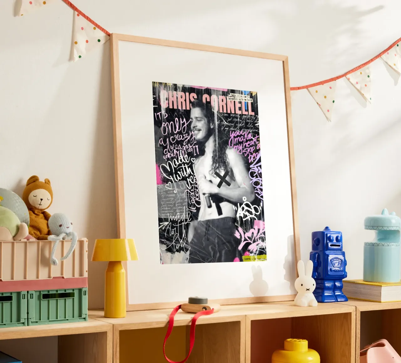 Chris Cornell poster da Digital Street art