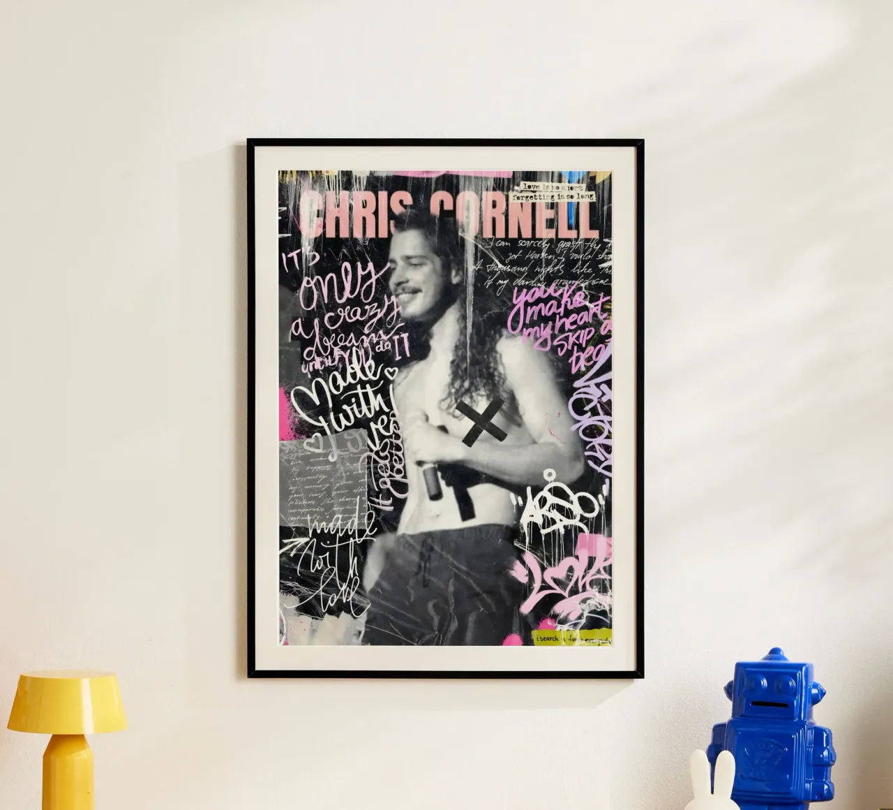 Chris Cornell carta hahnemühle da Digital Street art