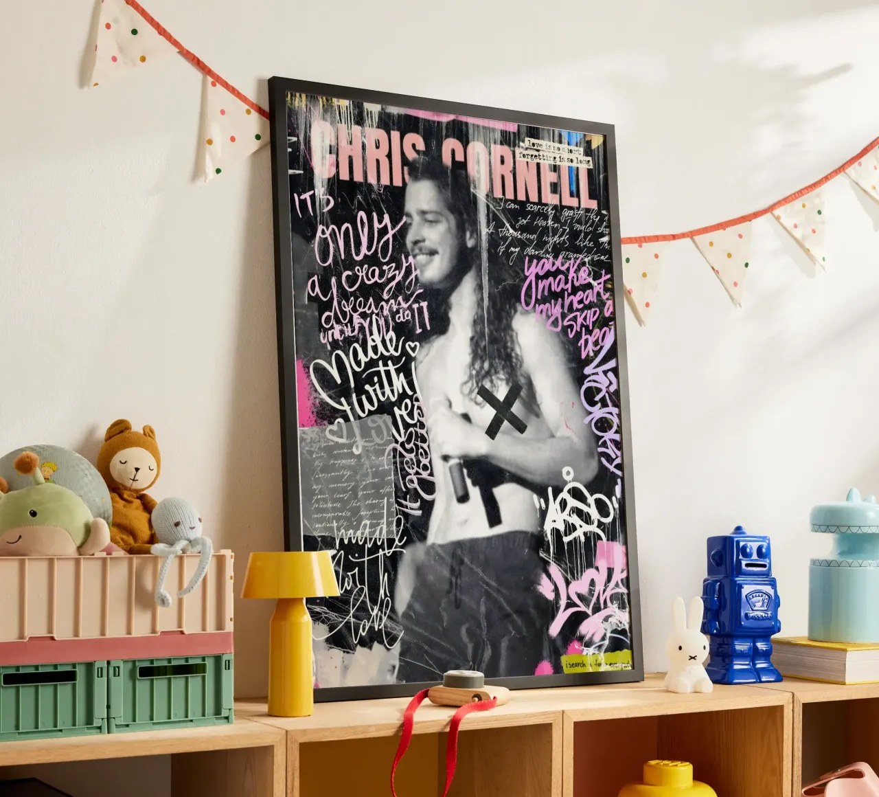 Chris Cornell poster da Digital Street art