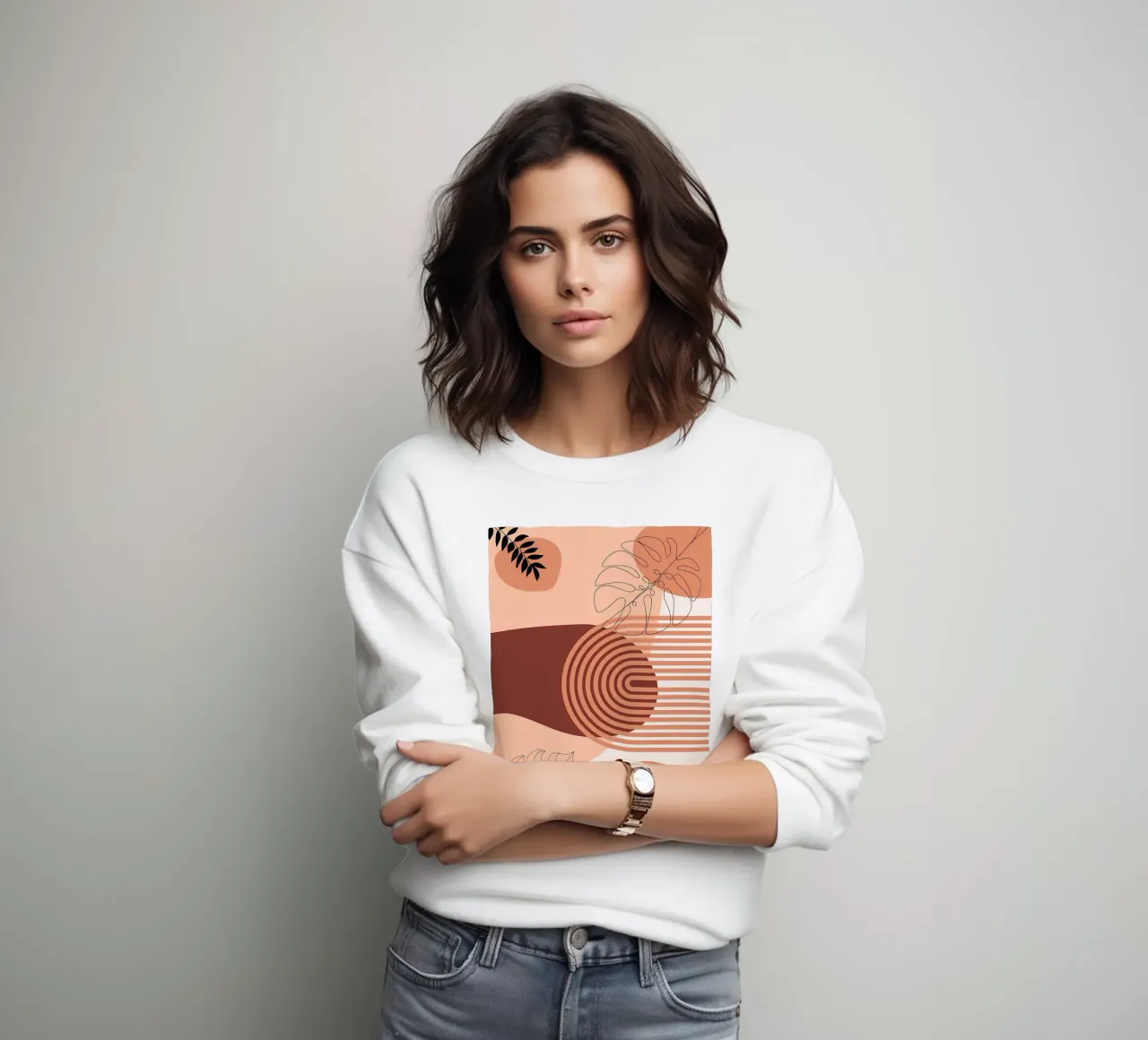 Natura marrone Arte Boho felpa da Locquinn Fuller