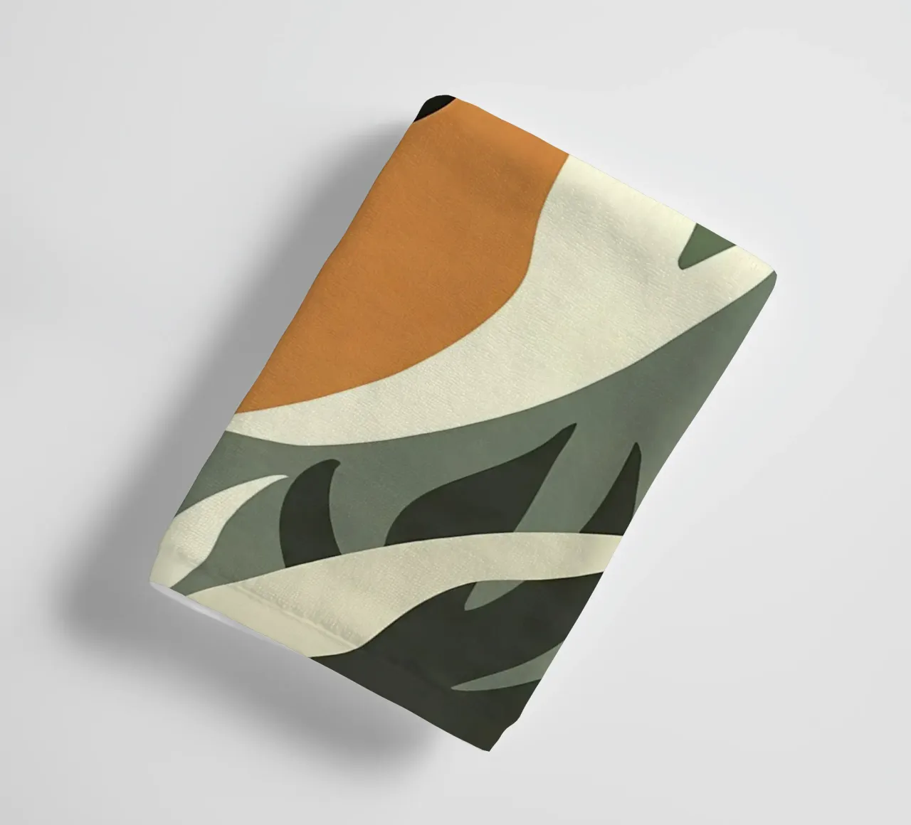 Calm Botanical towel by Locquinn Fuller
