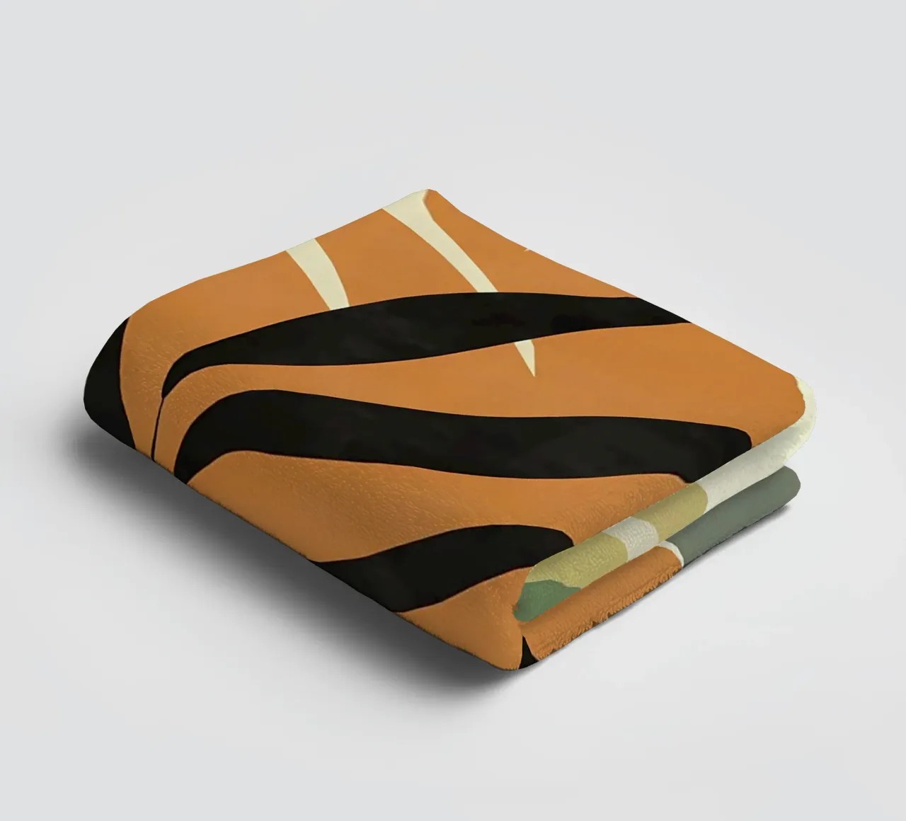 Calm Botanical towel by Locquinn Fuller
