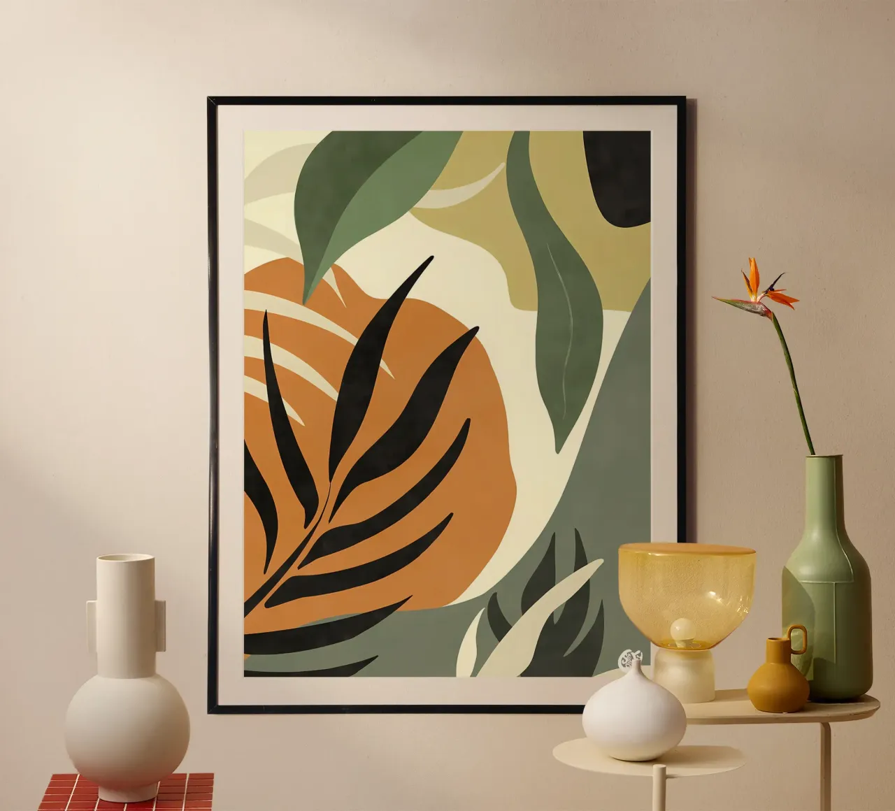 Gelassenheit Botanisch Hahnemühle von Locquinn Fuller
