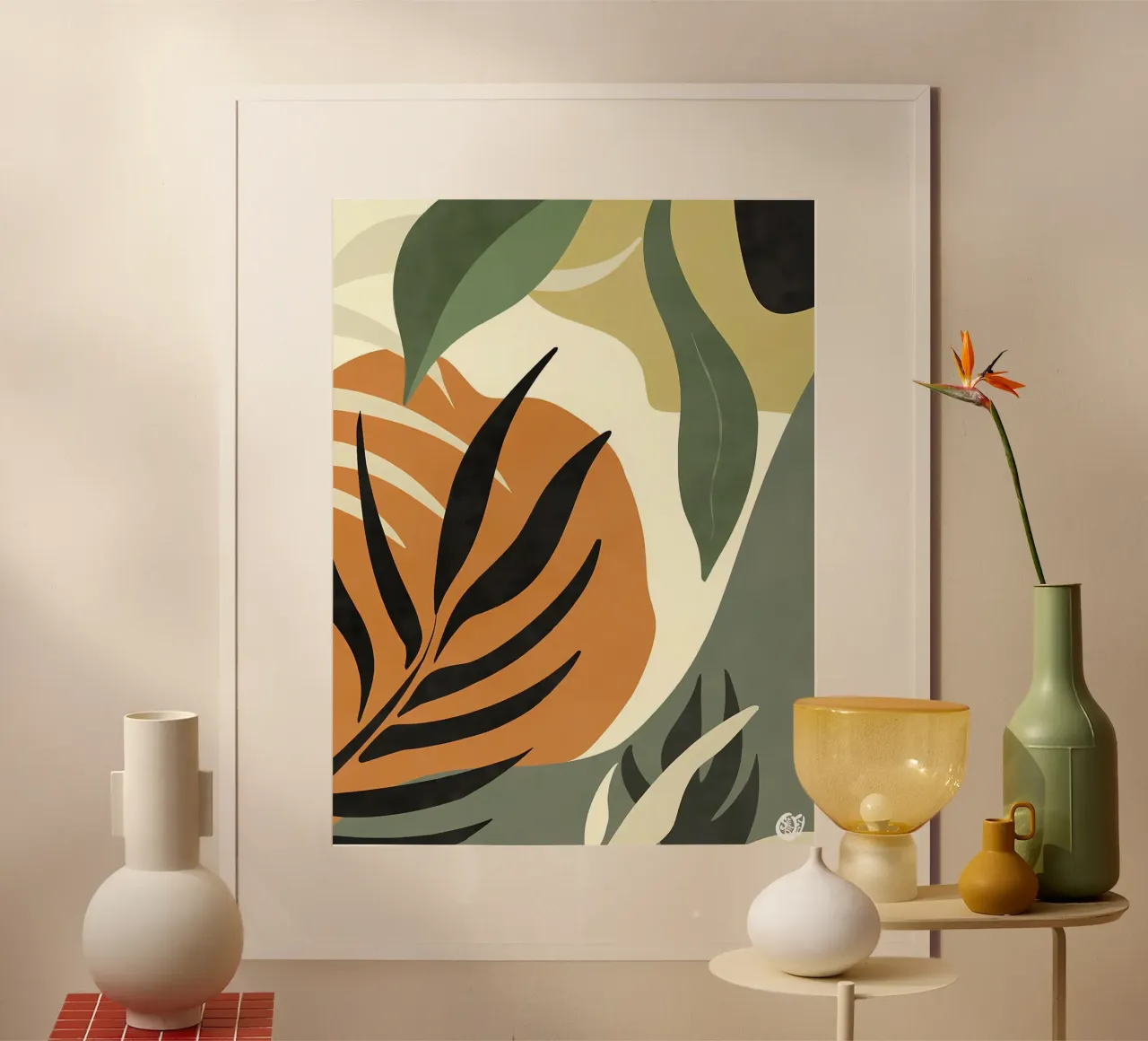 Gelassenheit Botanisch Hahnemühle von Locquinn Fuller