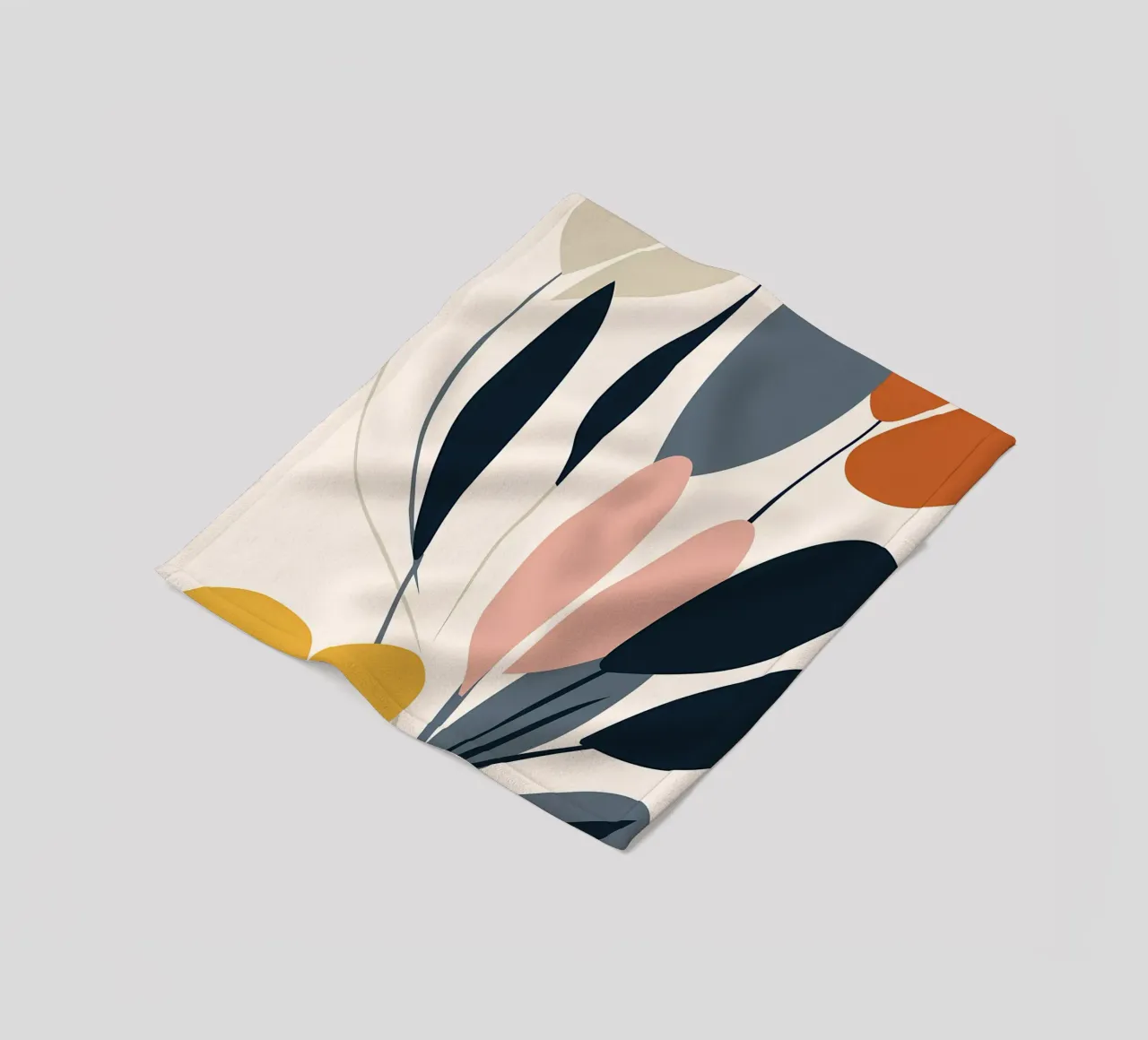 Arte floreale a linea continua coperta in pile da Locquinn Fuller