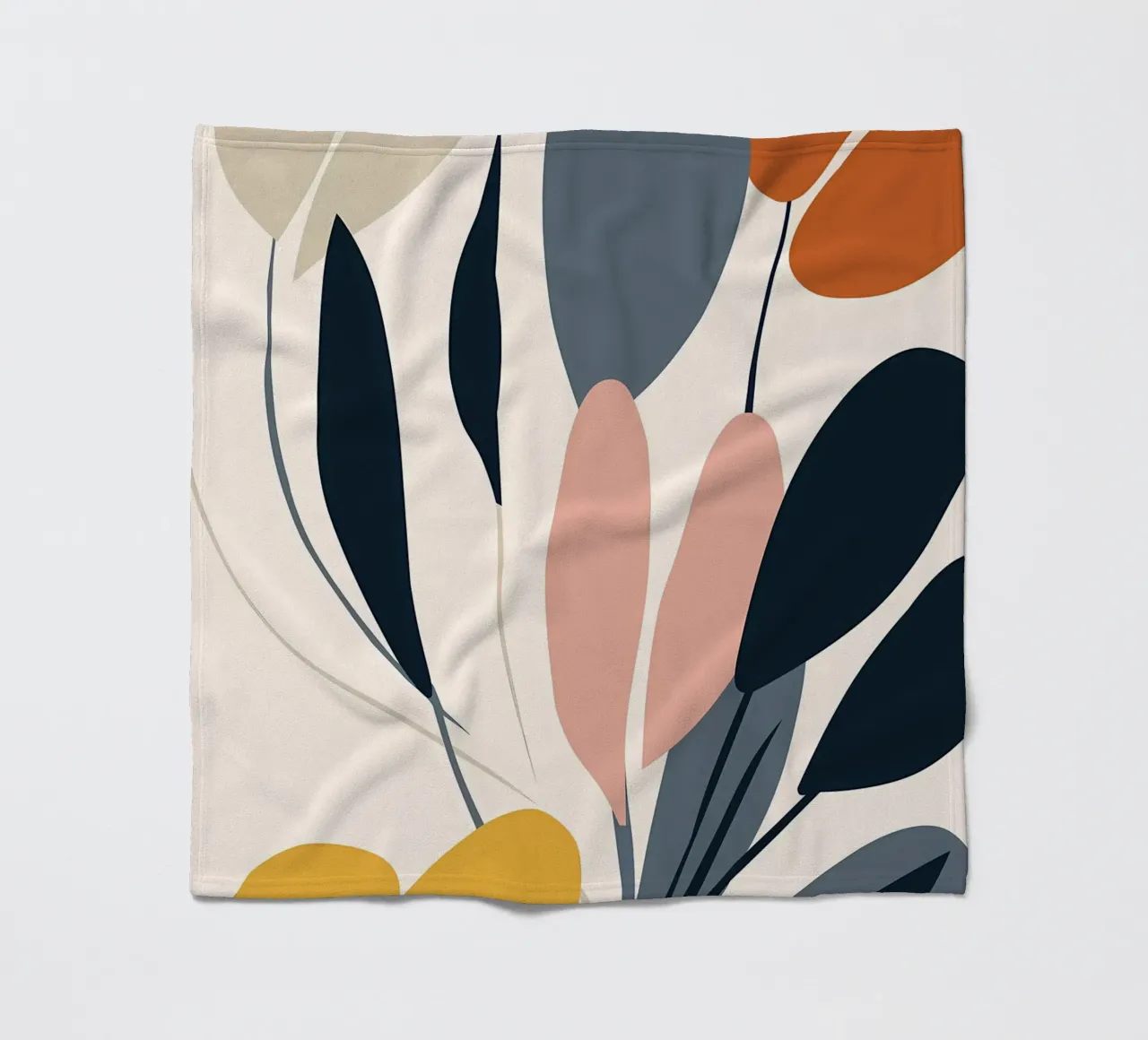 Arte floreale a linea continua coperta in pile da Locquinn Fuller