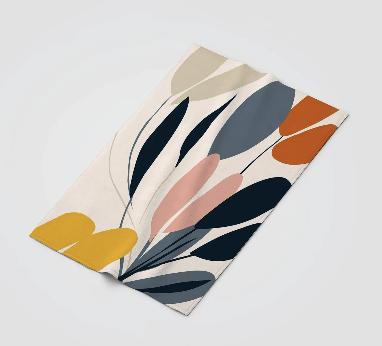 Arte floreale a linea continua coperta in pile da Locquinn Fuller