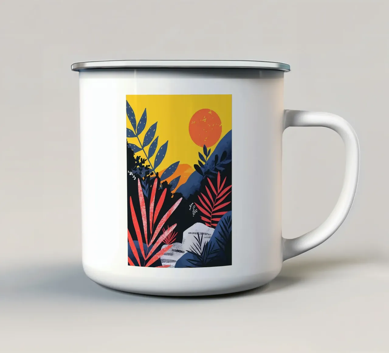 Foresta Natura Boho tazza in smalto da Locquinn Fuller