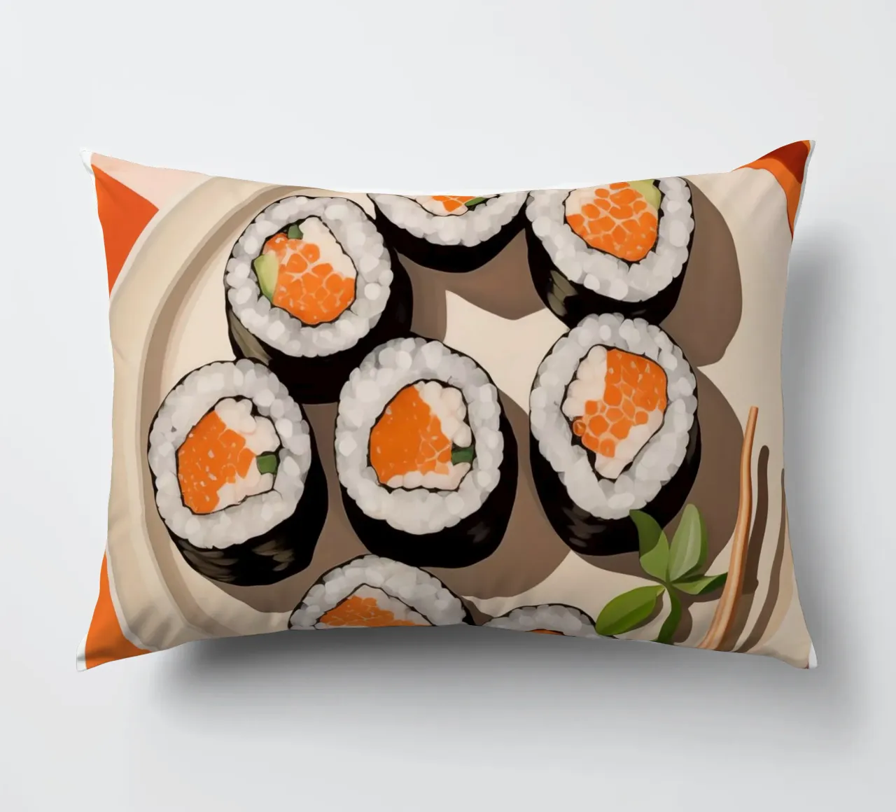 Boho Poster Club 3 Sushi cuscino da Boho Print Collection