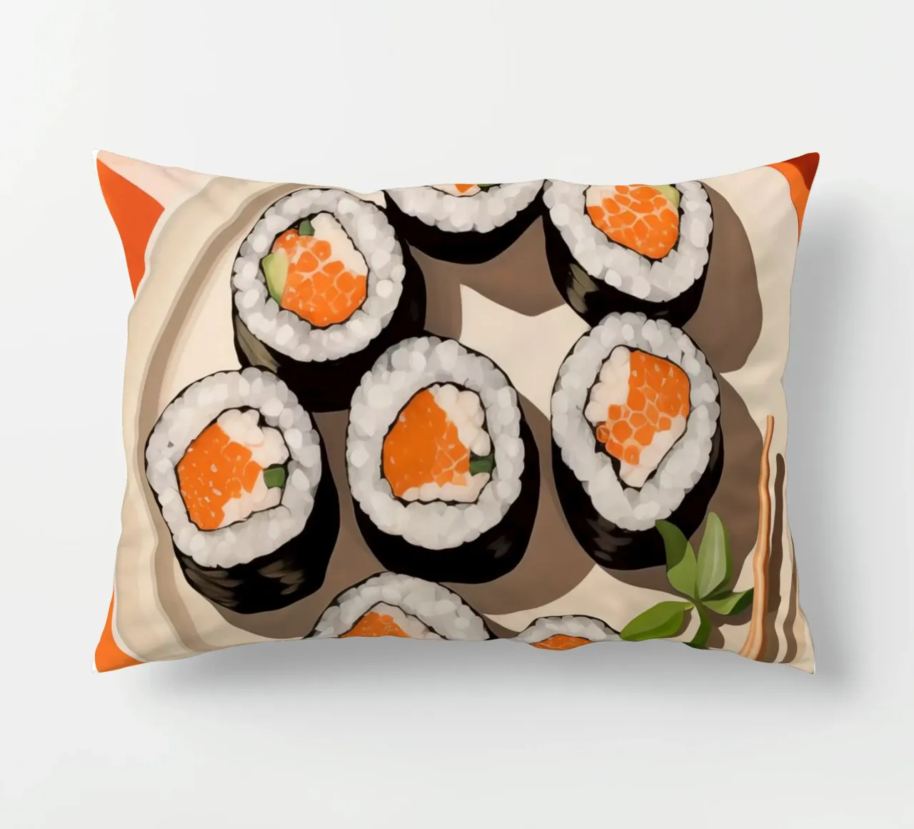 Boho Poster Club 3 Sushi cuscino da Boho Print Collection