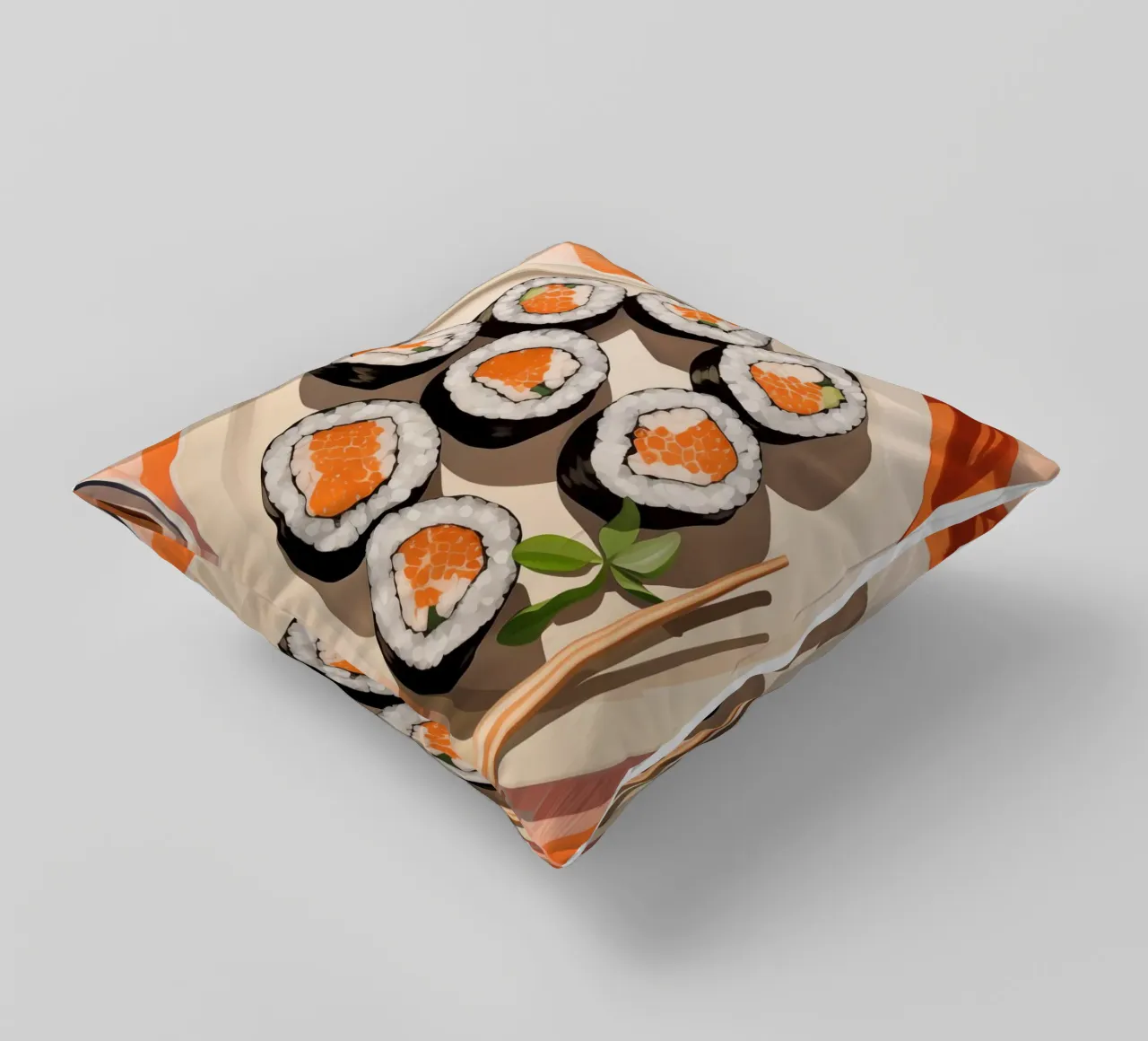 Boho Poster Club 3 Sushi cuscino da Boho Print Collection
