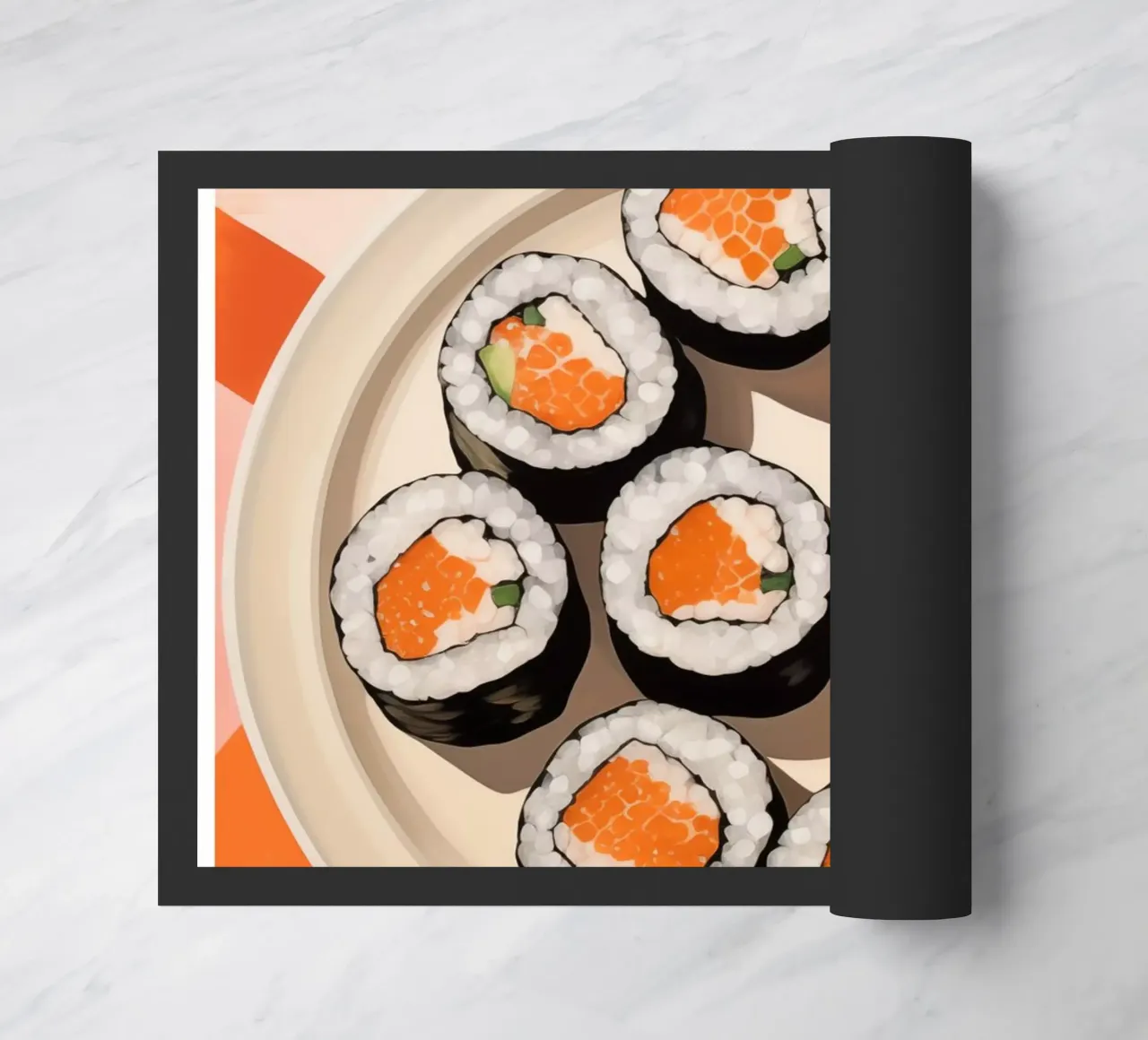 Boho Poster Club 3 Sushi zerbino da Boho Print Collection