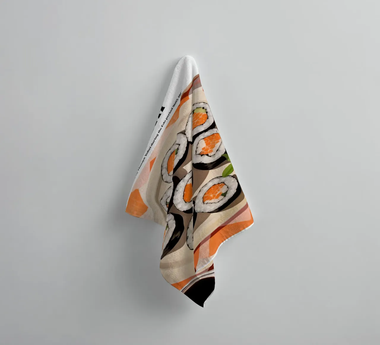 Boho Poster Club 3 Sushi asciugamano da bagno da Boho Print Collection