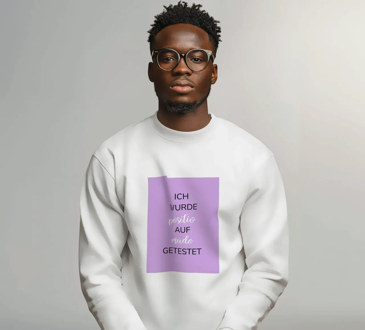 Grappig tekstontwerp sweatshirt van BenCoStyle