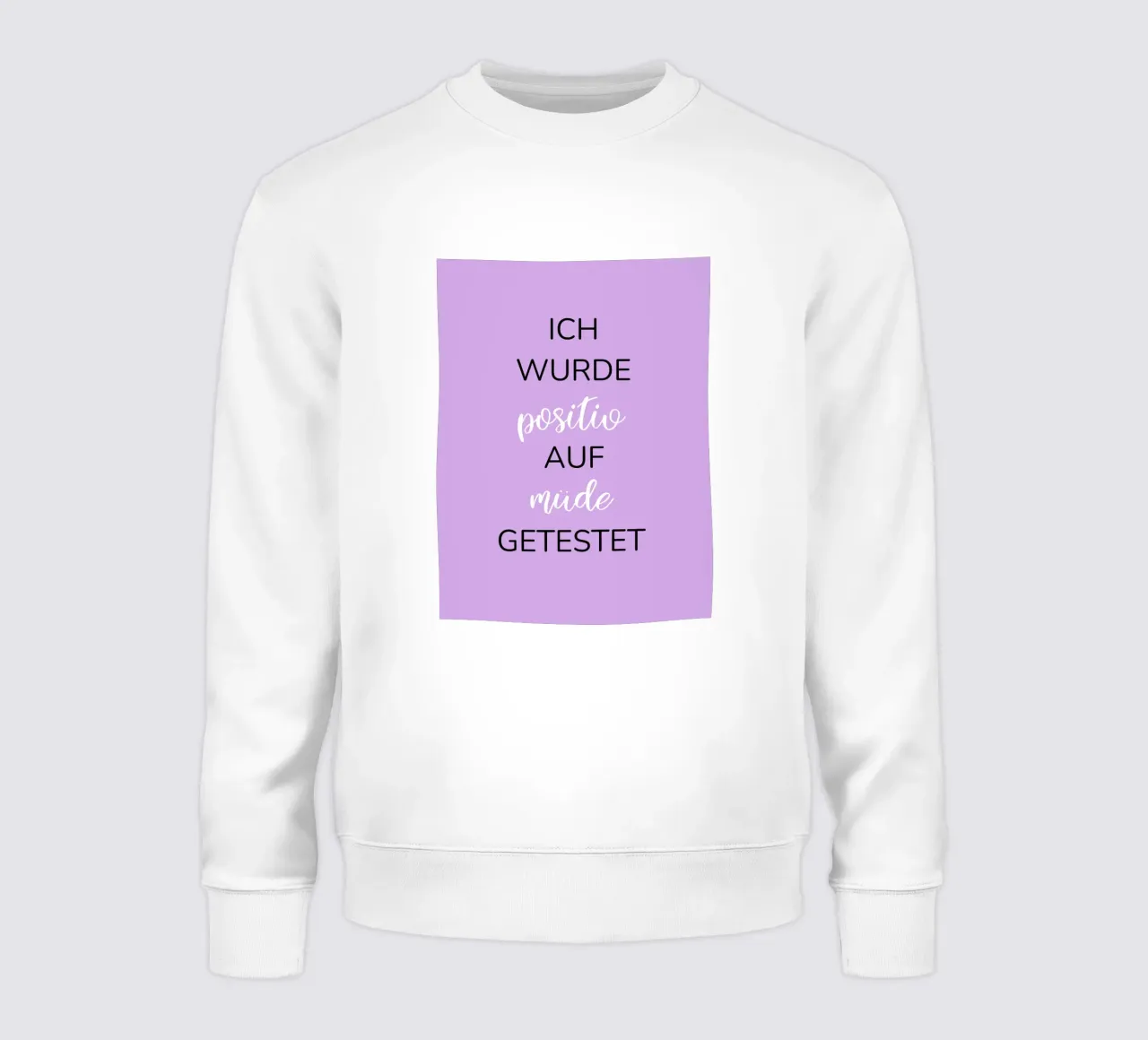 Grappig tekstontwerp sweatshirt van BenCoStyle