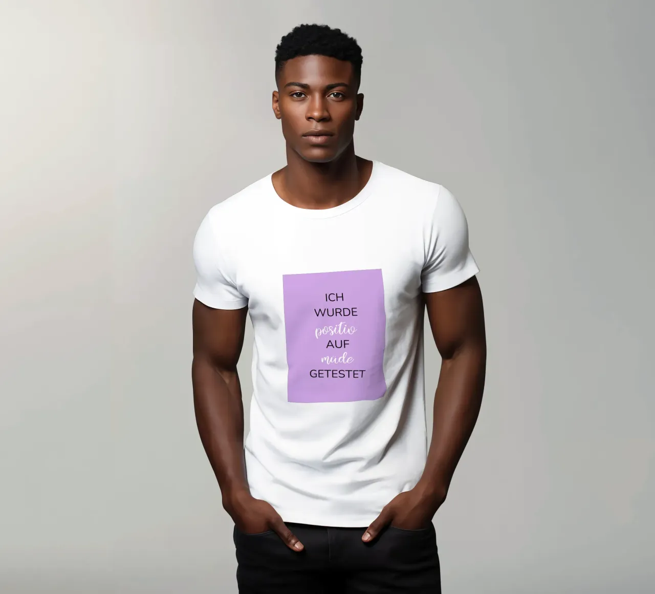 Grappig tekstontwerp t-shirt van BenCoStyle