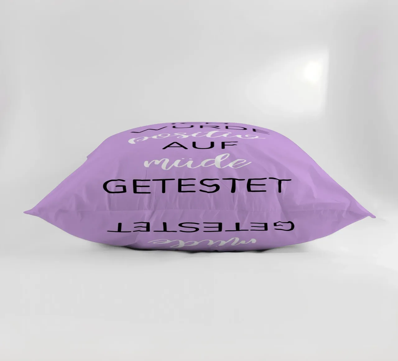 Grappig tekstontwerp kussen van BenCoStyle